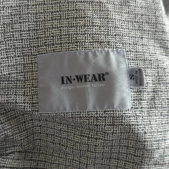 Vintage 80s In-Wear Women's Suit; Skirt & Blazer 100% Cotton - Picture 14 of 16